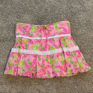 Lilly Pulitzer tiered skirt